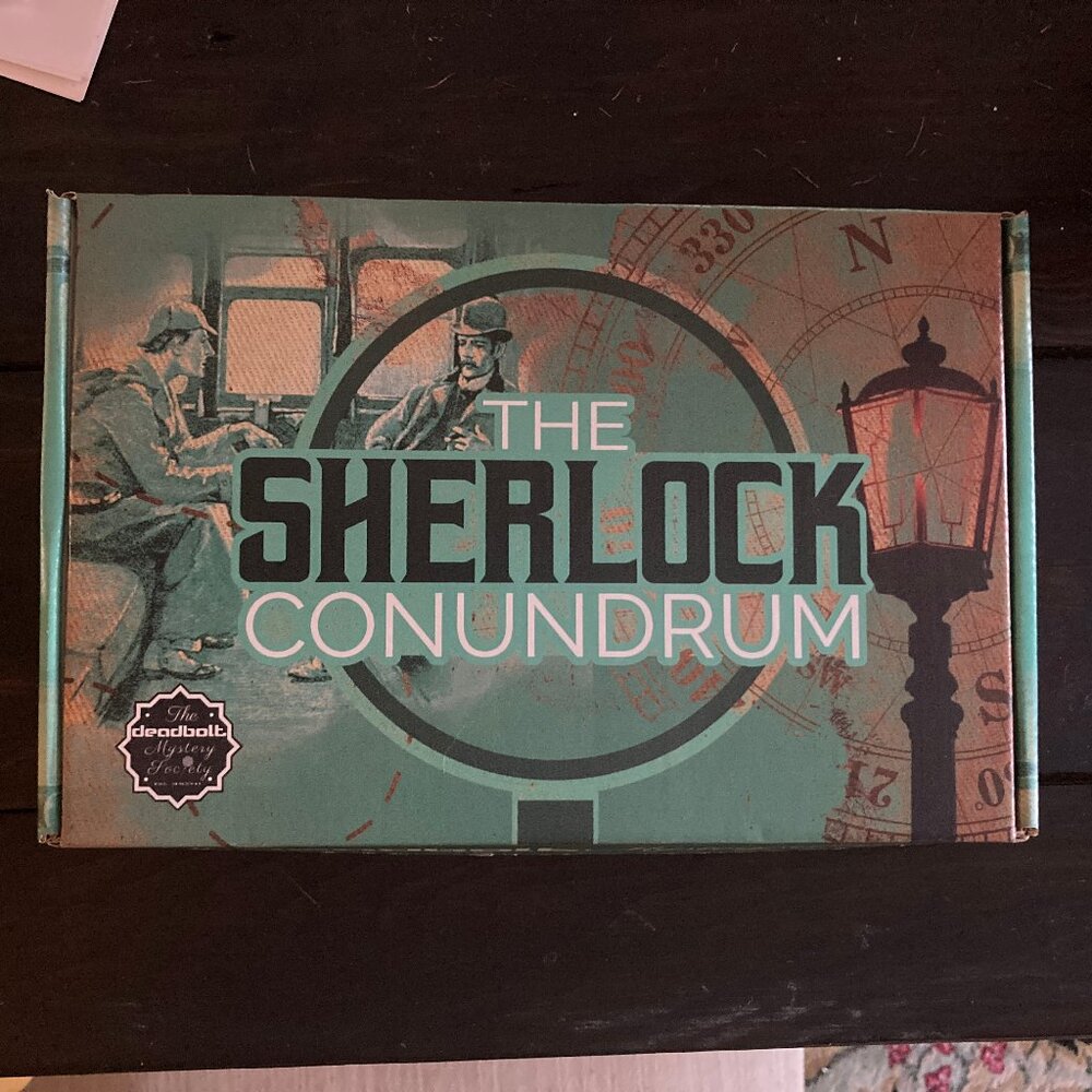 The Sherlock Conundrum - Deadbolt Mystery Society, Murder Mystery Box